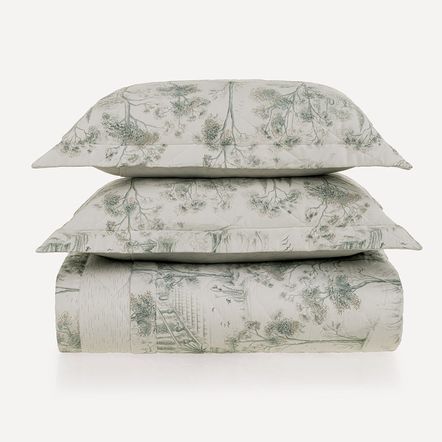 Colcha King com 2 Porta-travesseiros 300 Fios Montês