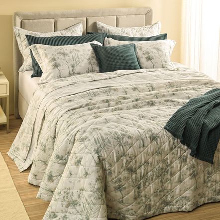 Colcha King com 2 Porta-travesseiros 300 Fios Montês